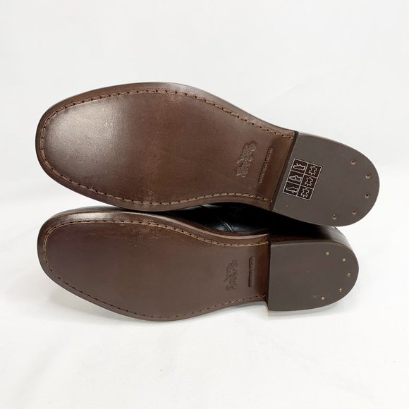 COACH West Black Sleek Zip Boot Ankle 7.5 - Picture 5 of 8